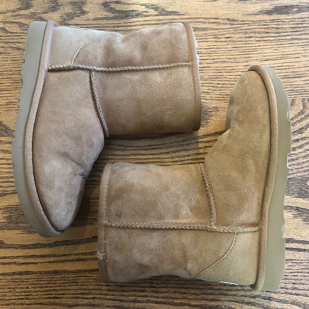 UGG Cream Shearling Lined Boots
